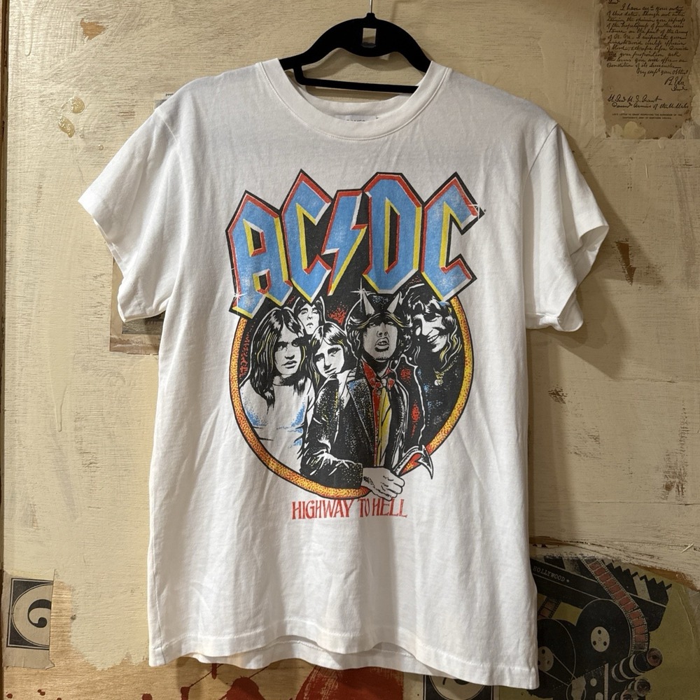 ACDC Daydreamer HIGHWAY‎ TO HELL American Tour 1979 T-Shirt Single Stitch SIZE M